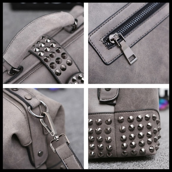 NEW HELENA Studded Tote Crossbody - Picture 8 of 8